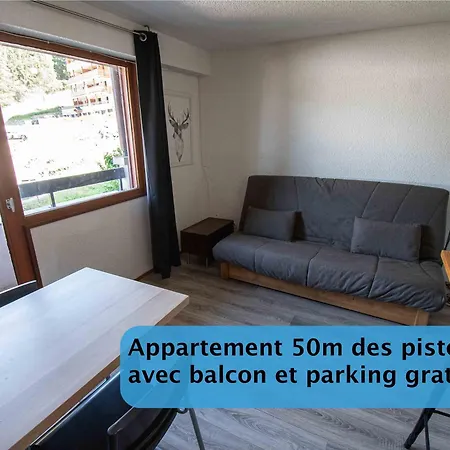 Daire Les Cimes, Chaleureux 4 Pers, 50m Du Telecabine, Vue Degagee Sur Les Pistes, Draps Non Compris *